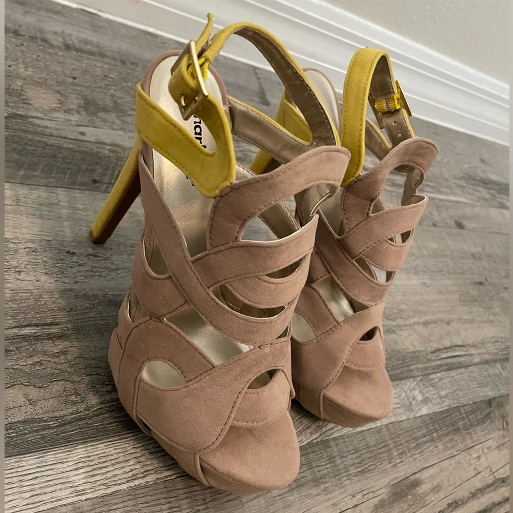 Charlotte Russe Caged Heels